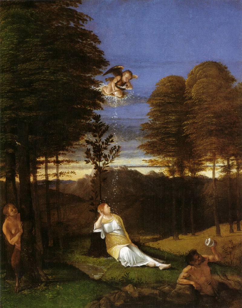 Allegori af kyskhed - Lorenzo Lotto