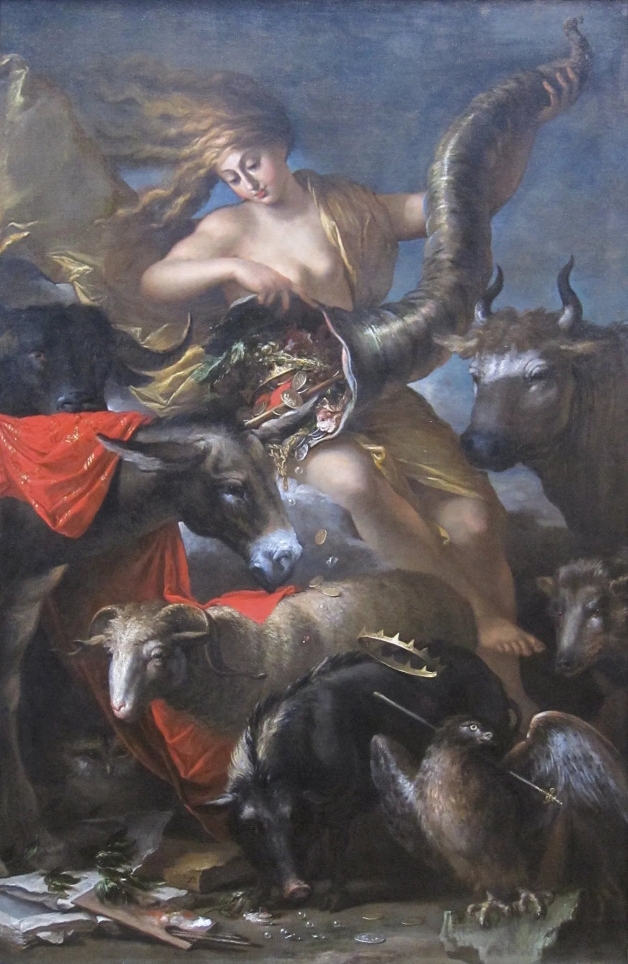 Allégorie de la Fortune - Salvator Rosa