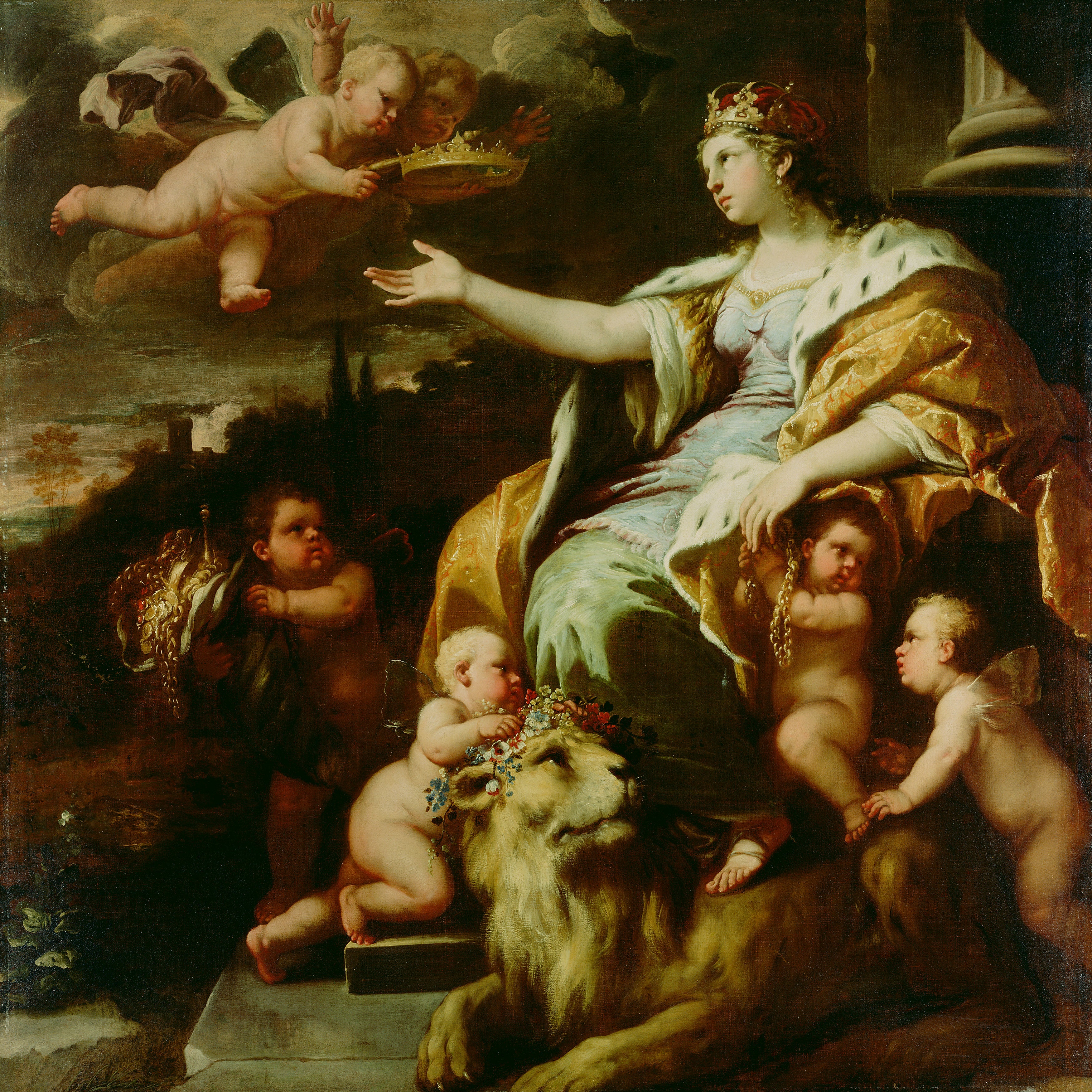 Allégorie de la Magnanimité - Luca Giordano - Alpha Reproduction