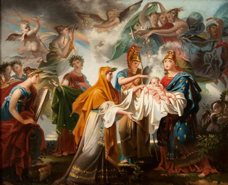 Allegori af Louis XIV's fødsel