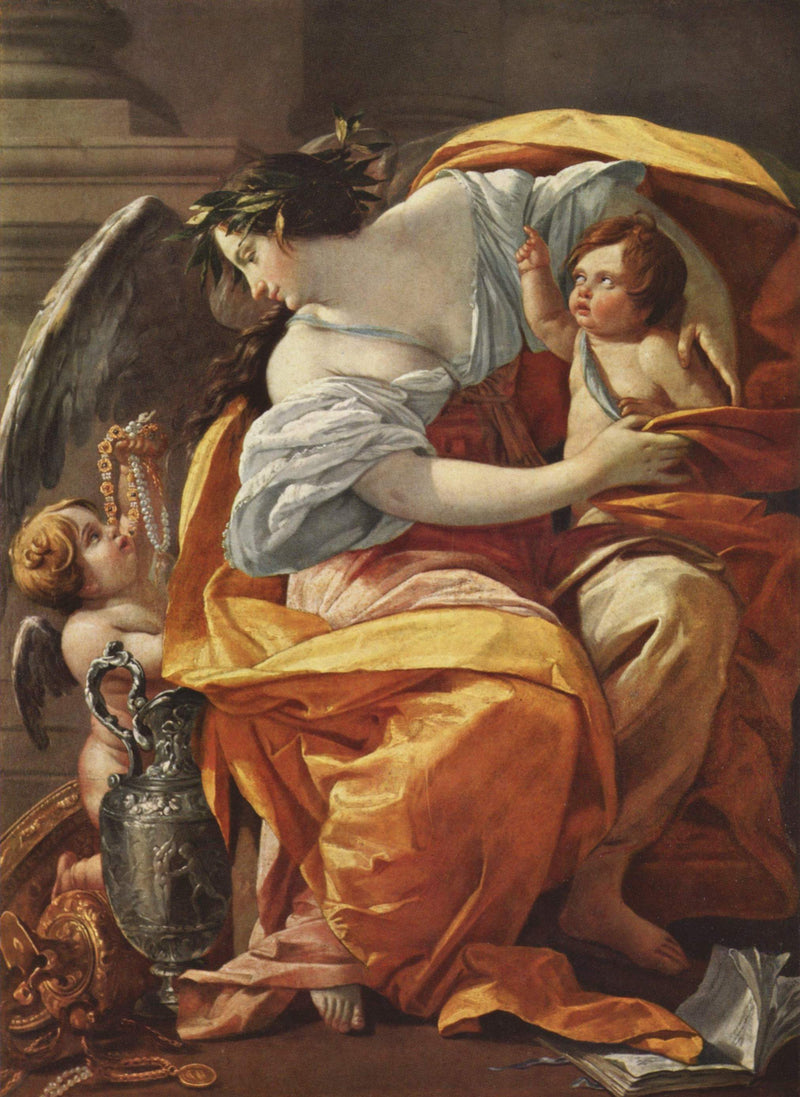 Allegori af rigdom - Simon Vouet