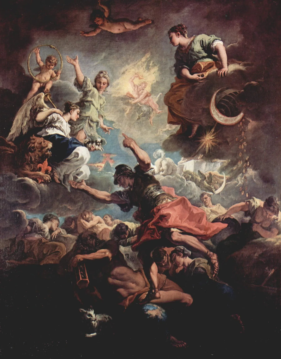 Allegori af Toscana - Sebastiano Ricci