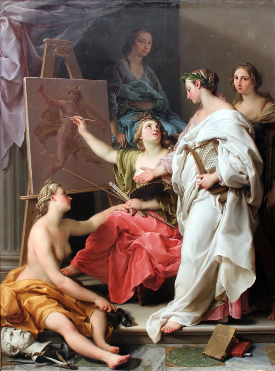 Allegori af Kunstnerne - Pompeo Batoni