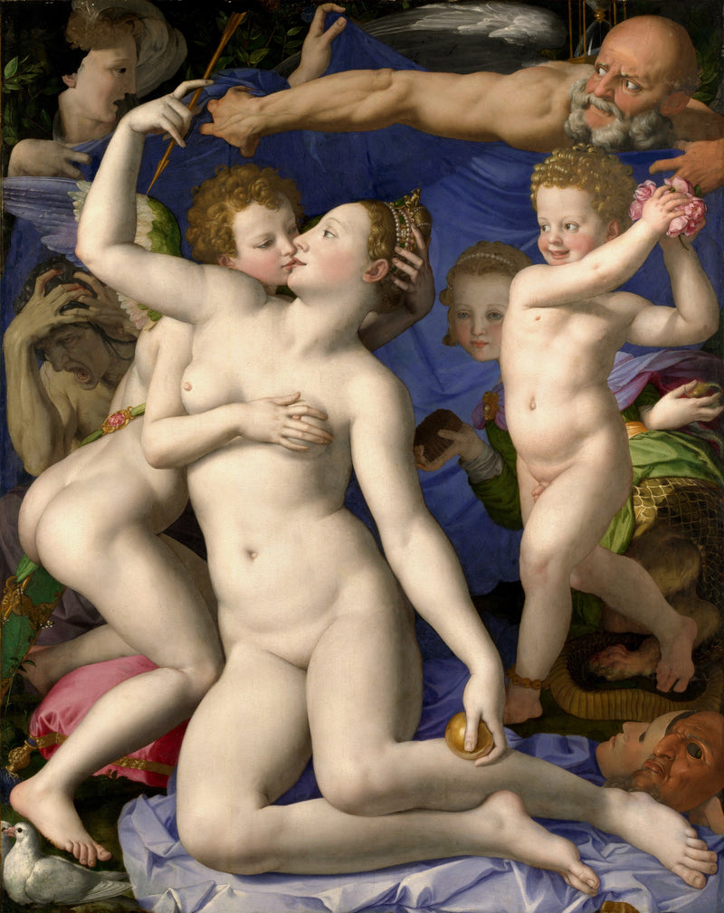 Allegori af Veneres triumf - Bronzino