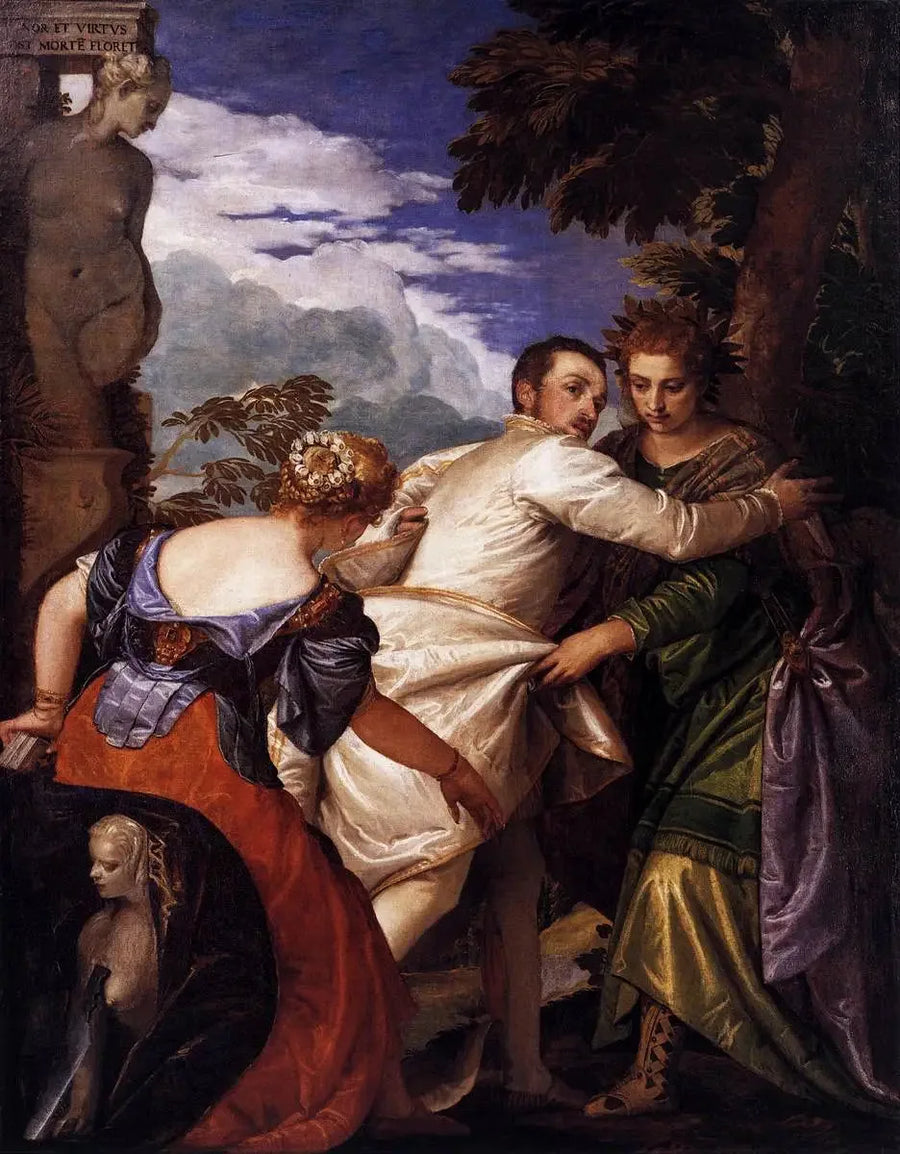 Allegori af Vice og Dyder - Paul Véronèse