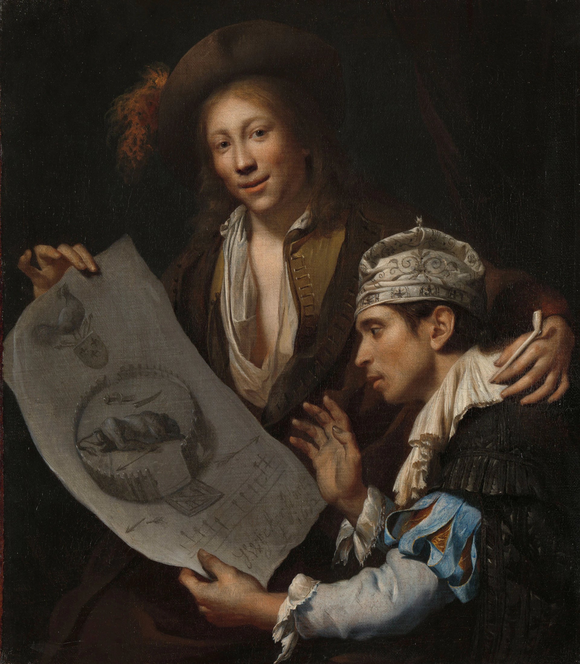 Allégorie de l'invasion française en 1672 - Johannes van Wijckersloot