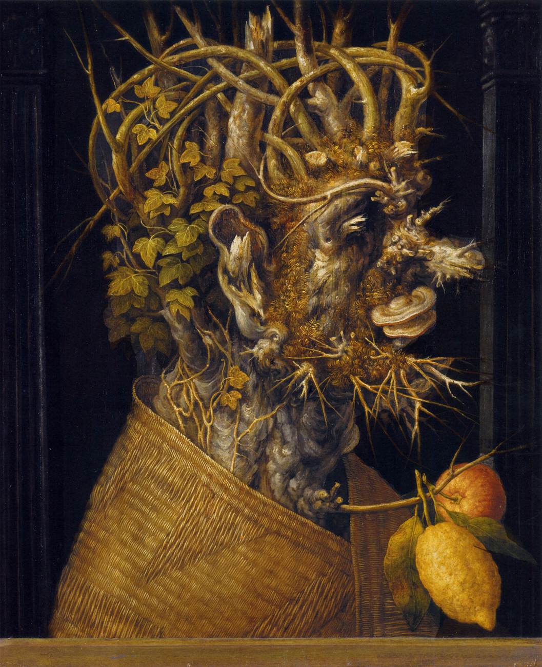 Allegori af Vinter - Giuseppe Arcimboldo