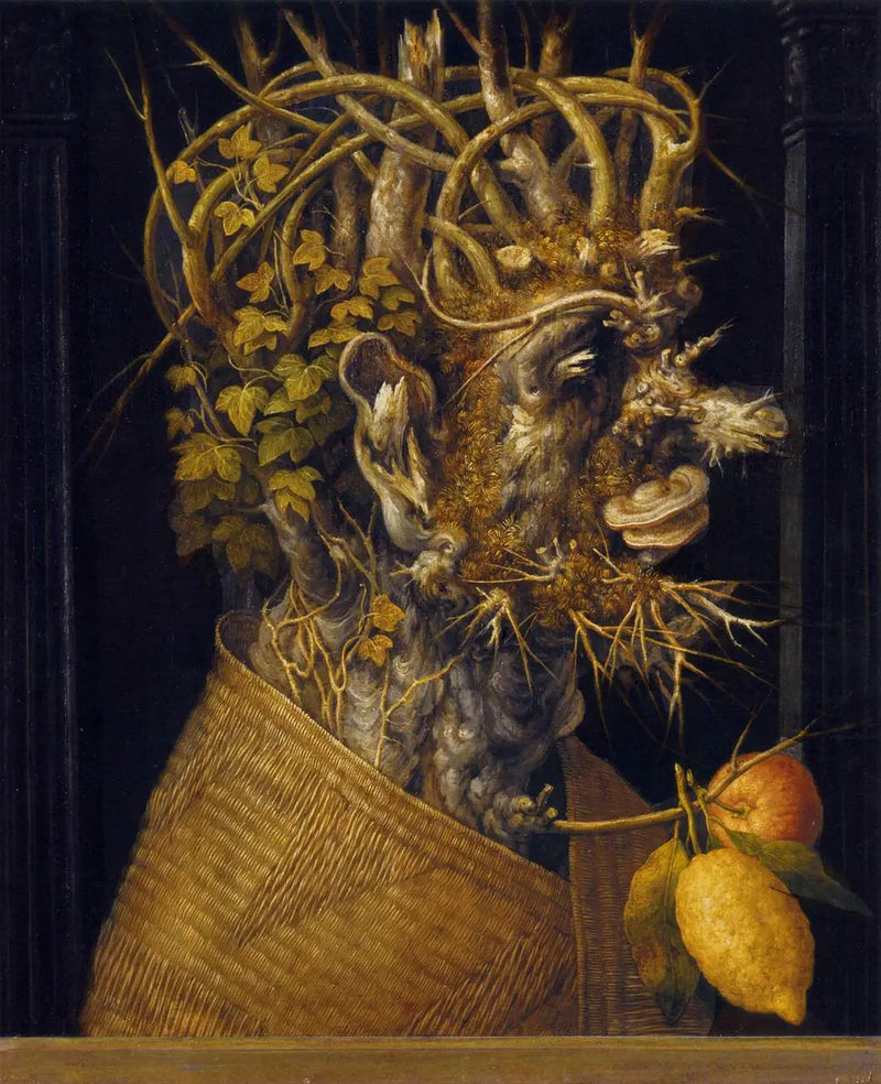 Allegori af Vinter - Giuseppe Arcimboldo