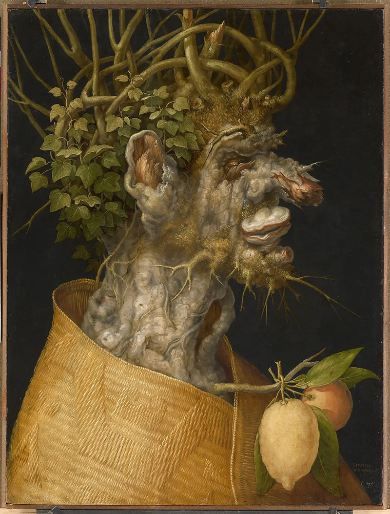 Allegori af Vinter - Giuseppe Arcimboldo