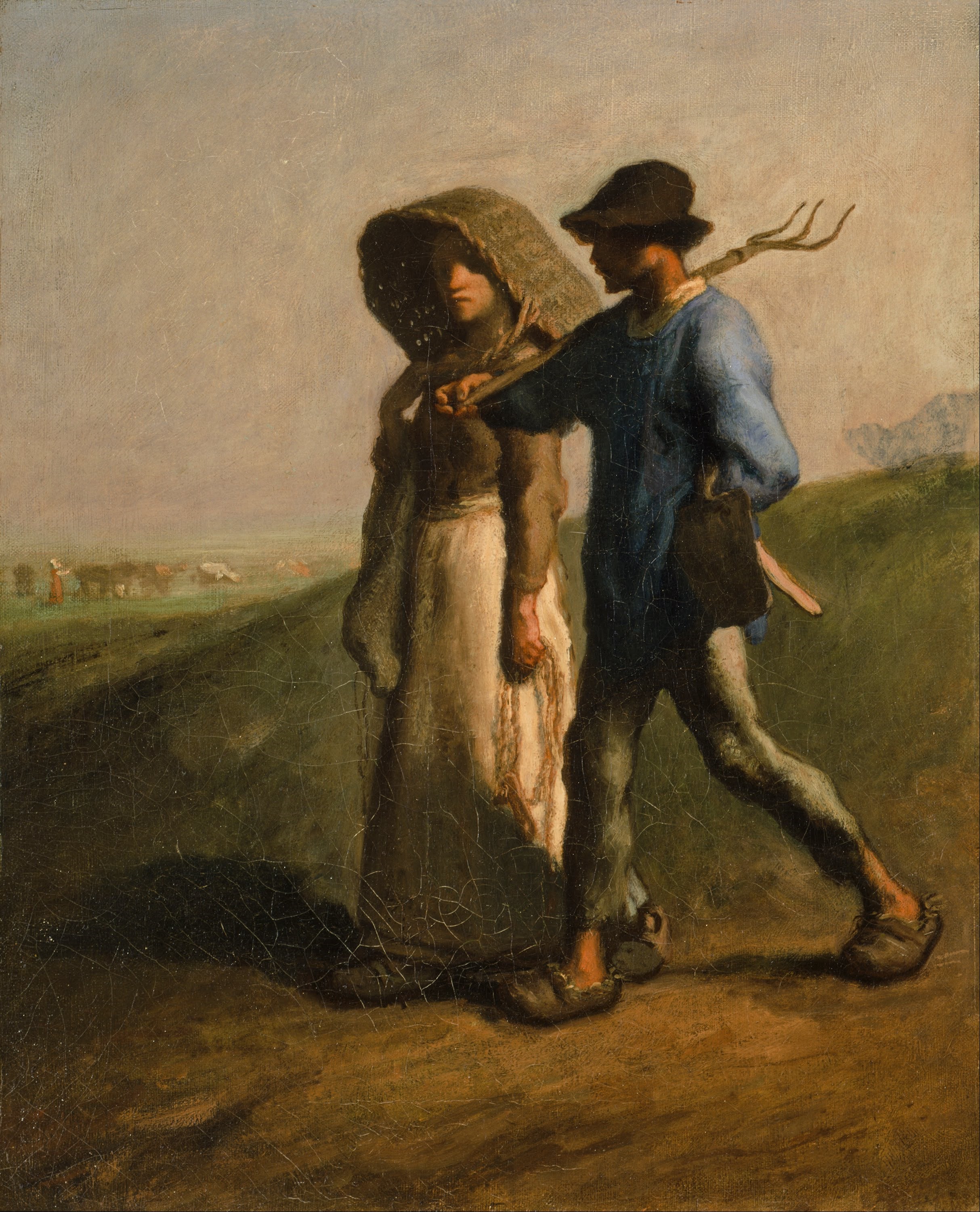 Gå på arbejde - Jean-François Millet