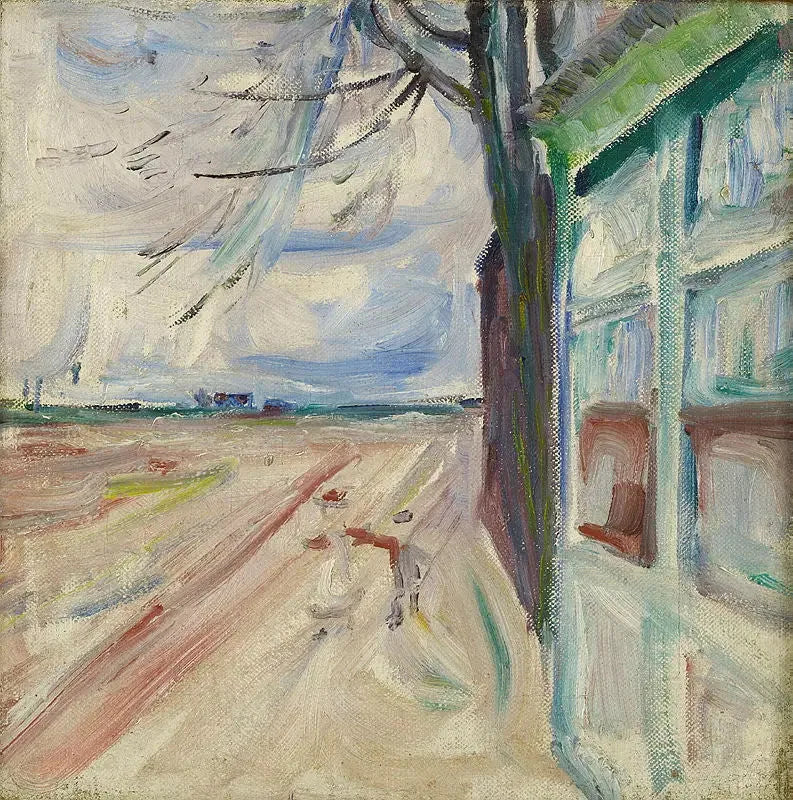 Ved Strømmen, Warnemünde - Edvard Munch