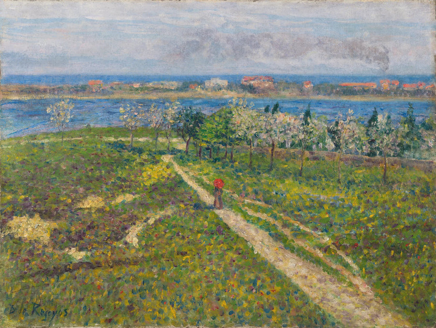 Mandeltræer i blomst - Dari��o de Regoyos