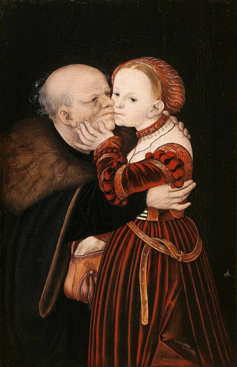 Uforsonlige elskende - Lucas Cranach den Ældre
