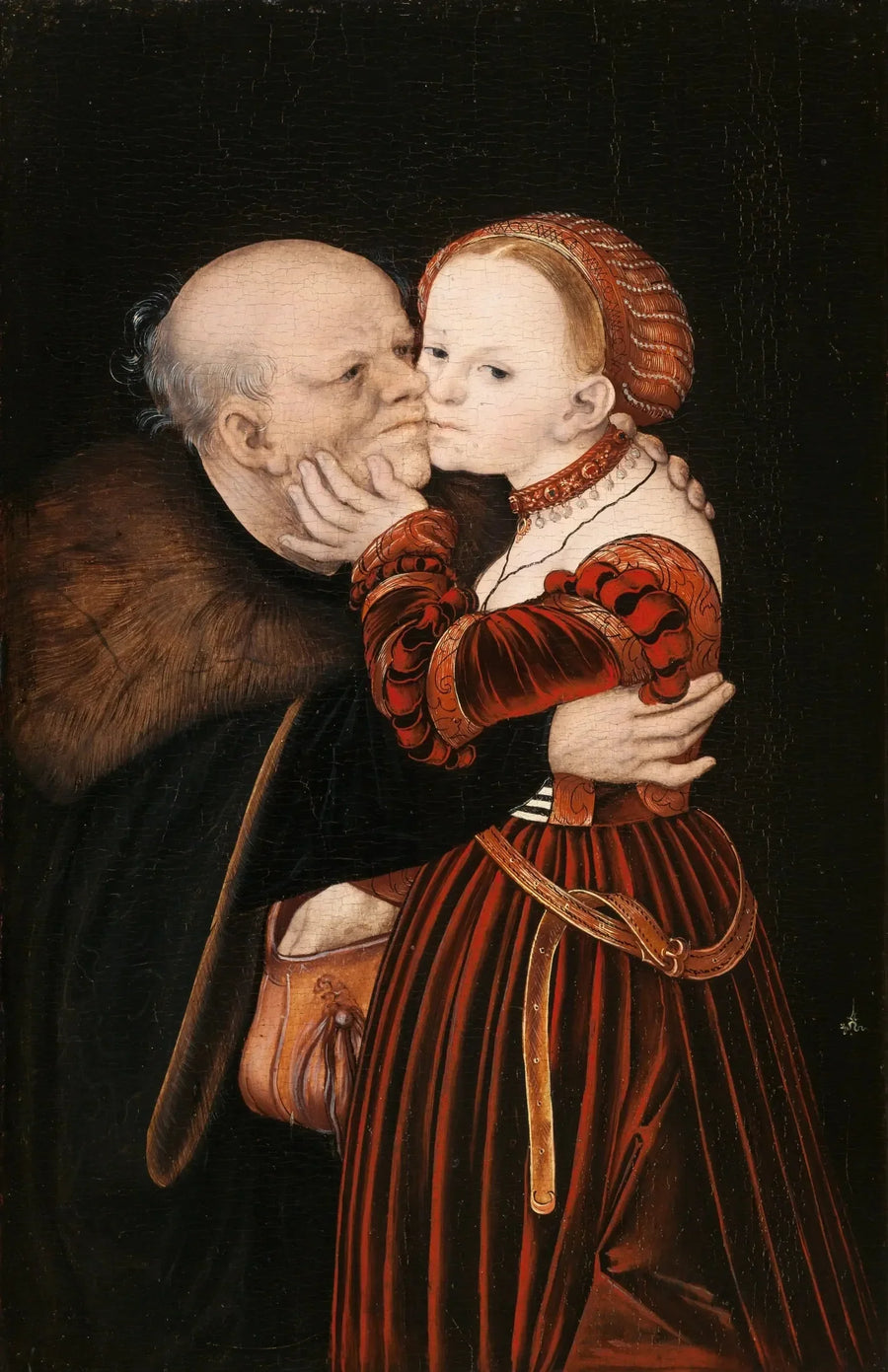 Uforsonlige elskende - Lucas Cranach den Ældre