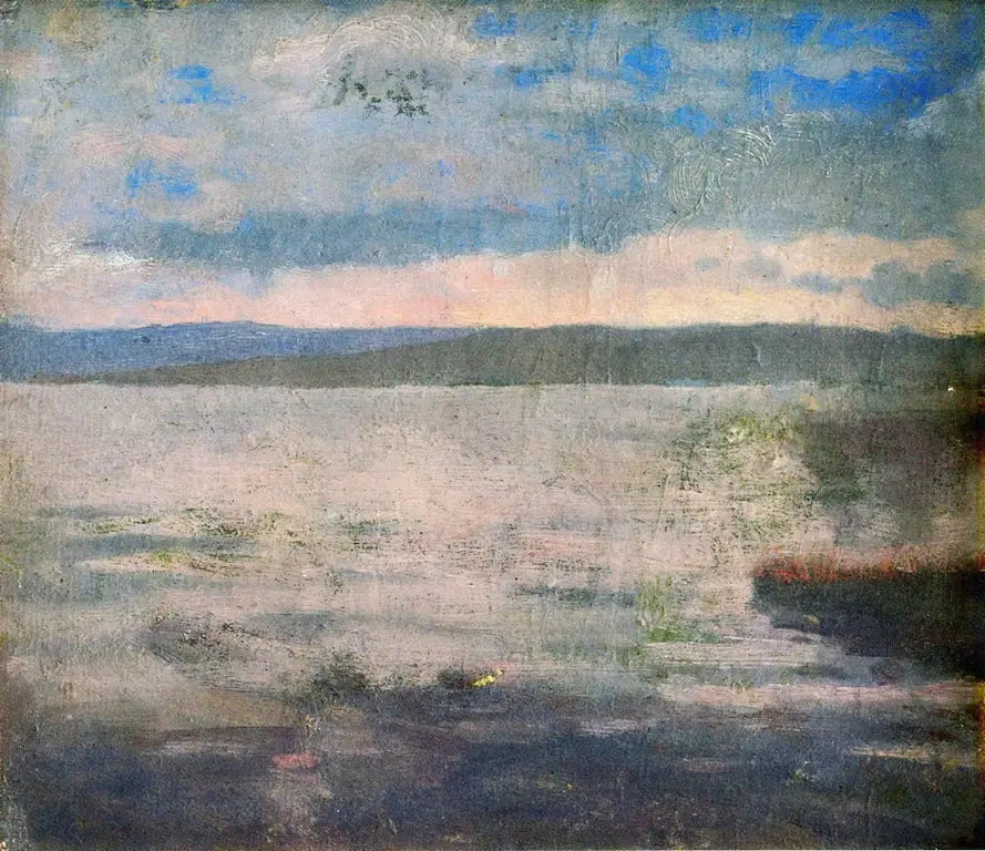 Ambiance de soir en mer - Edvard Munch image 1 reproduction réalisée par Alpha Reproduction