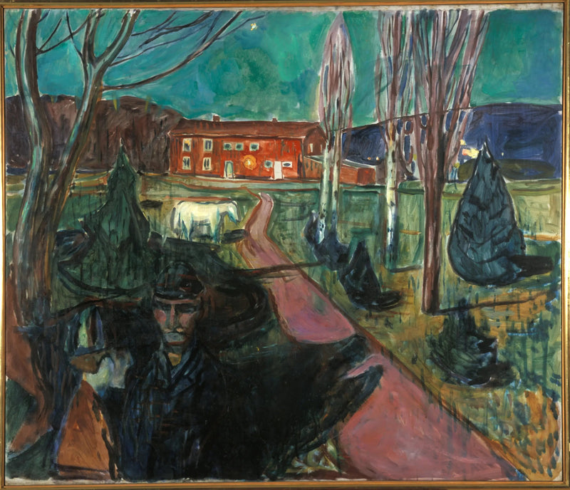 Aftenstemning - Edvard Munch