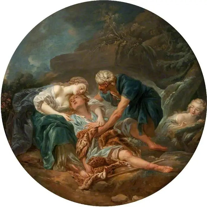 Amintas genoplivet af Sylvia - François Boucher