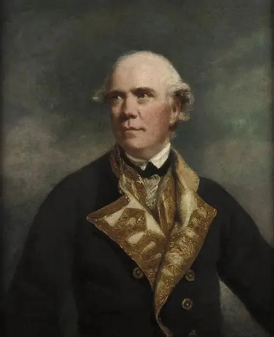 Amiral den ærede Samuel Barrington, 1729-1800 - Joshua Reynolds