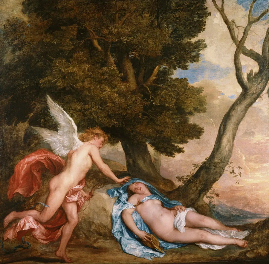 Kærlighed og Psyche - Antoine van Dyck