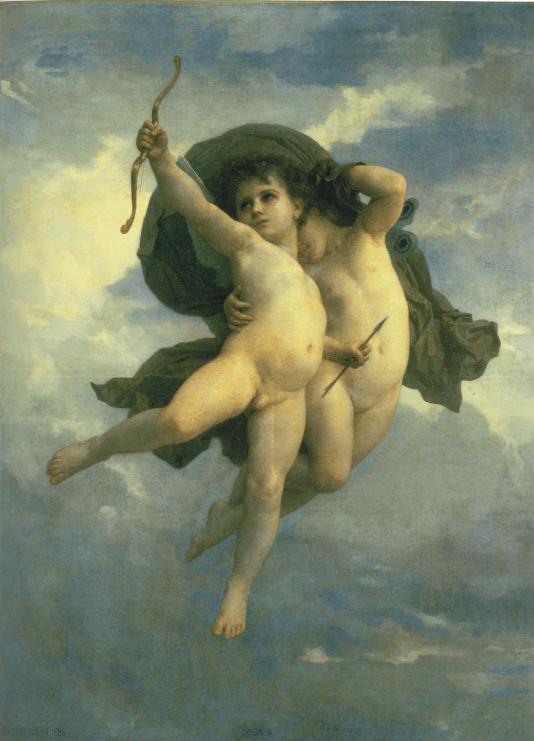 L’Amour vainqueur de William-Adolphe Bouguereau