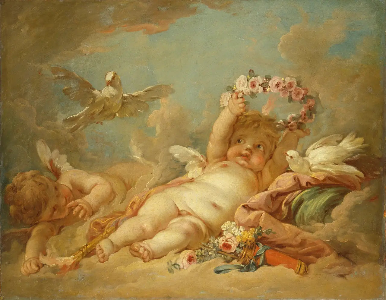 Amours - François Boucher - Alpha Reproduction