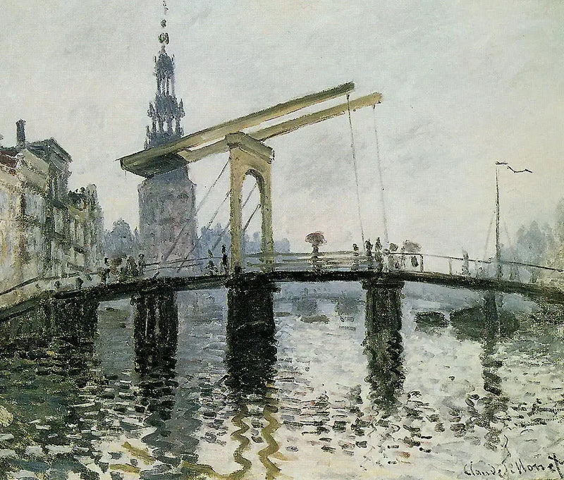 Amsterdam, Broen - Claude Monet