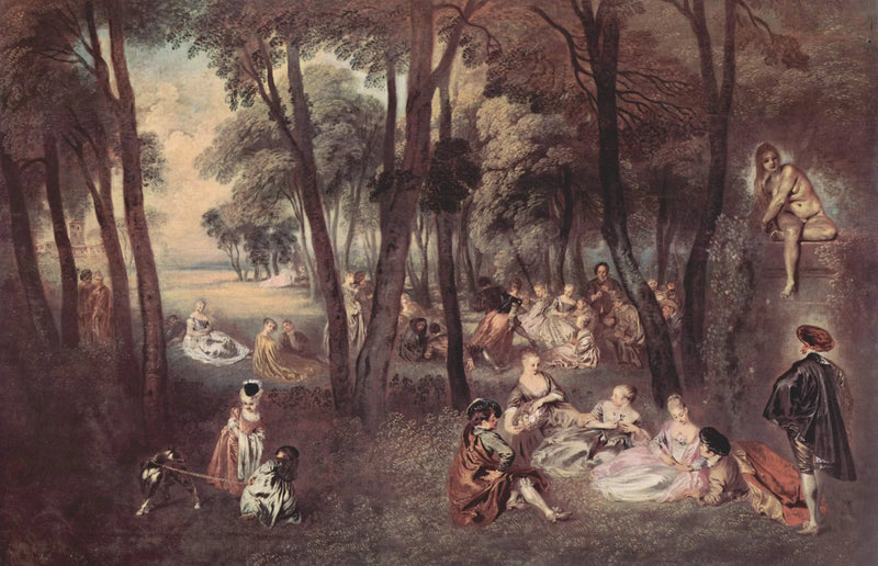 Forlystelseslandskaber - Antoine Watteau