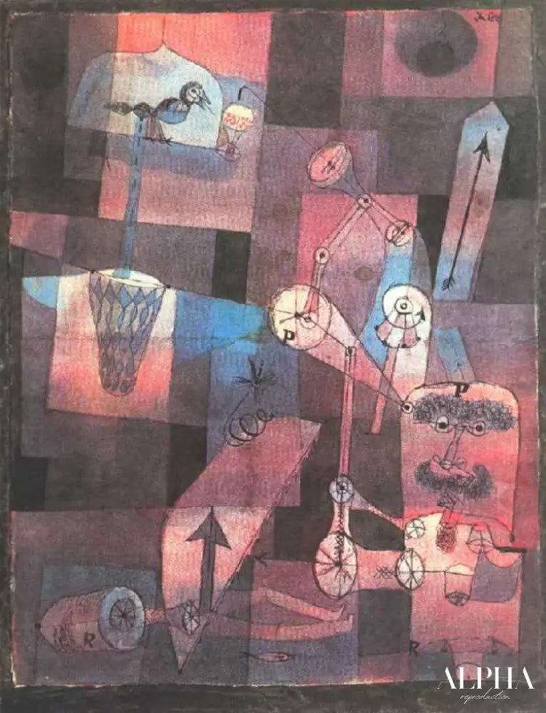 Analyse de différents Perversitaeten - Paul Klee - Reproductions de tableaux et peintures haut de gamme