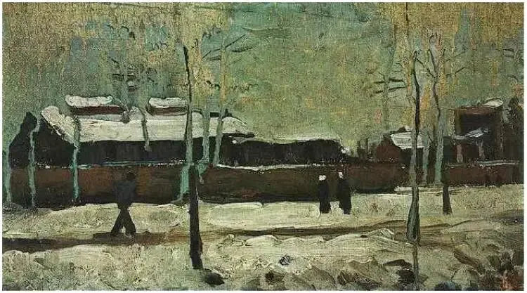 Den gamle station i Eindhoven - Vincent van Gogh