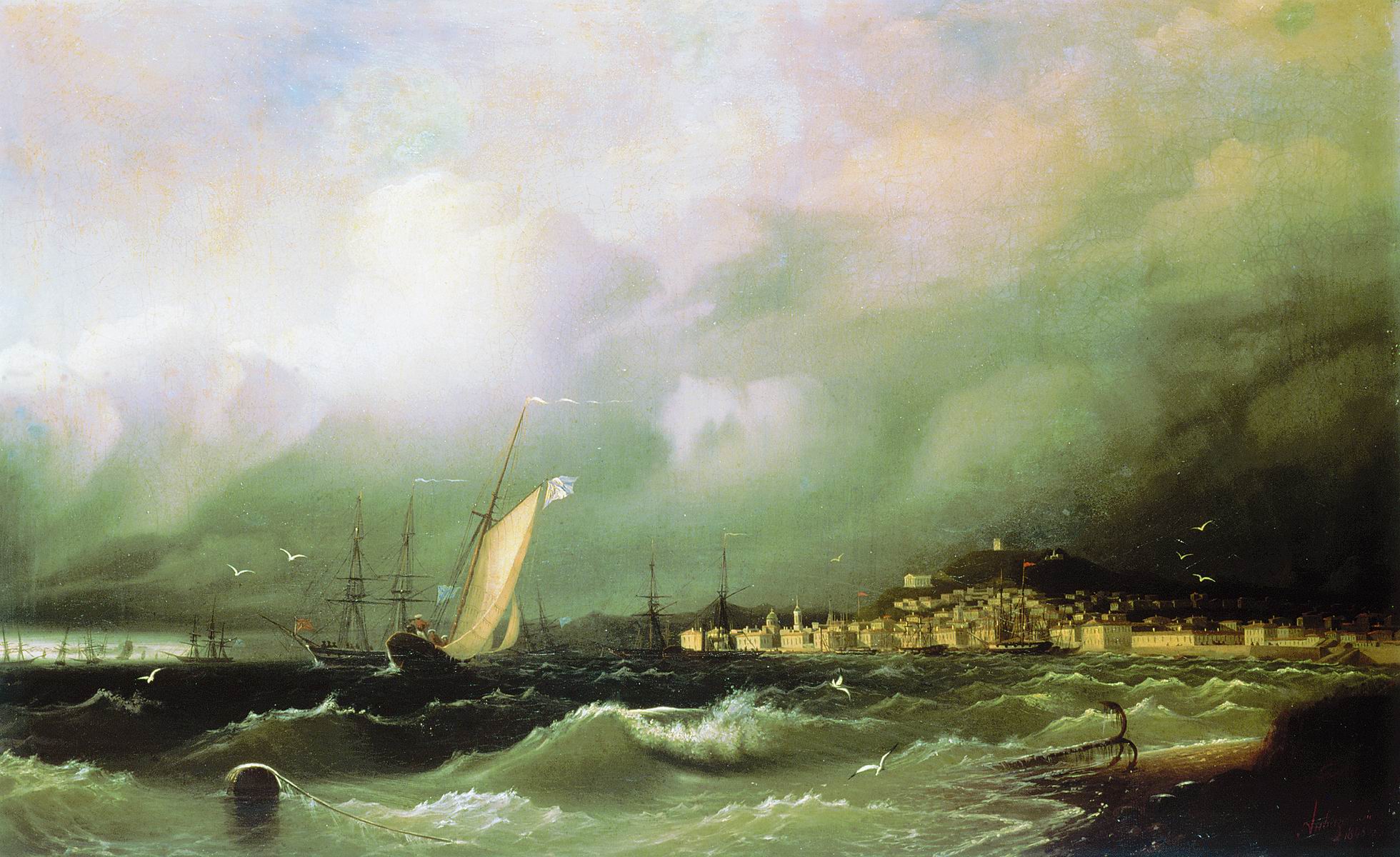 Gamle Theodosius - Ivan Aïvazovski