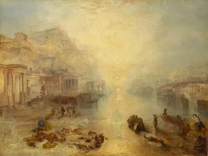 Antik Italien - Ovid i eksil fra Rom - J. M. W. Turner