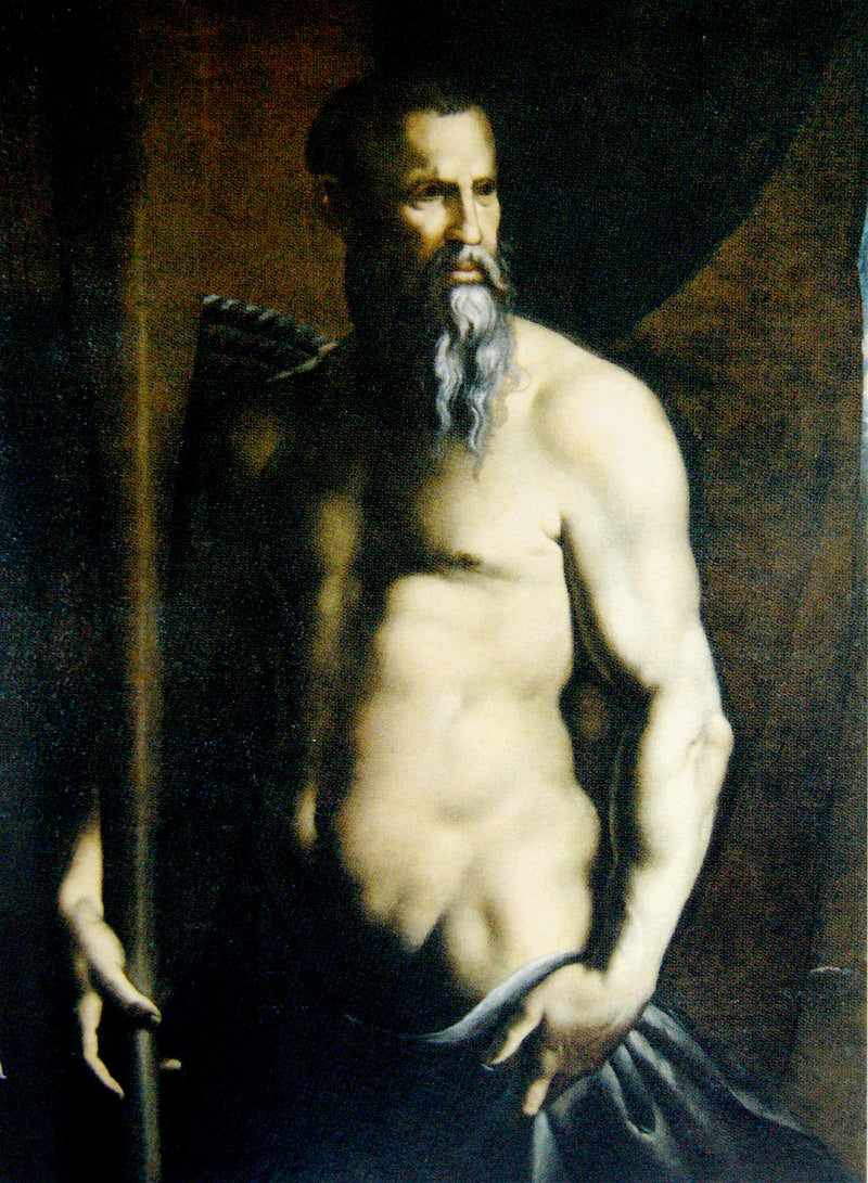 Andrea Doria i rollen som Neptun - Bronzino