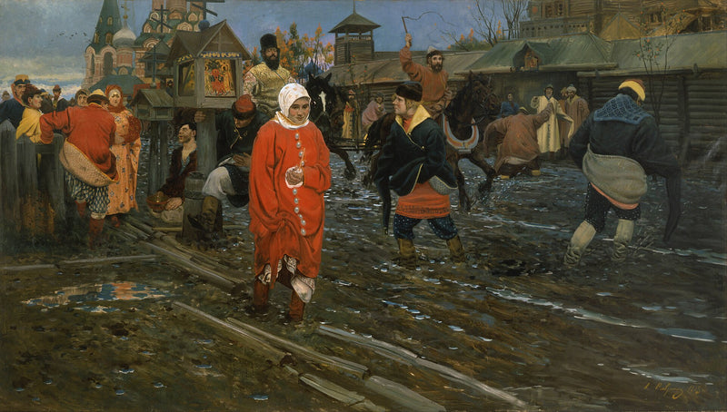 La Rue de Moscou au XVIIe siècle - Andreï Riabouchkine