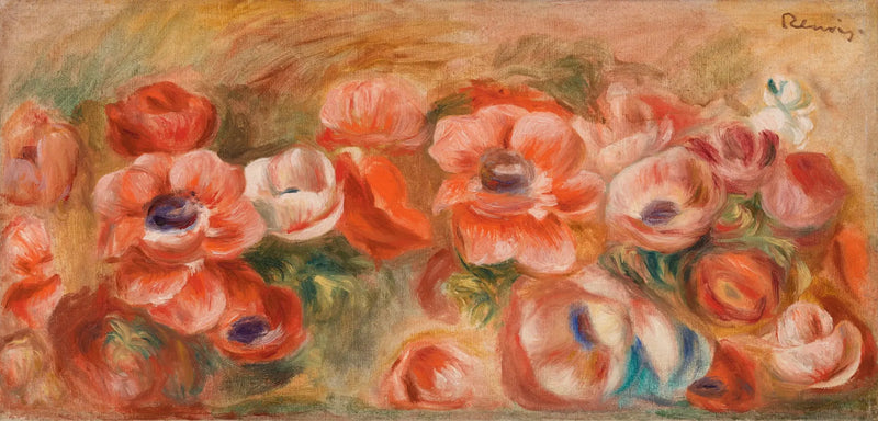 Anemoner (Anemoner) - Pierre-Auguste Renoir