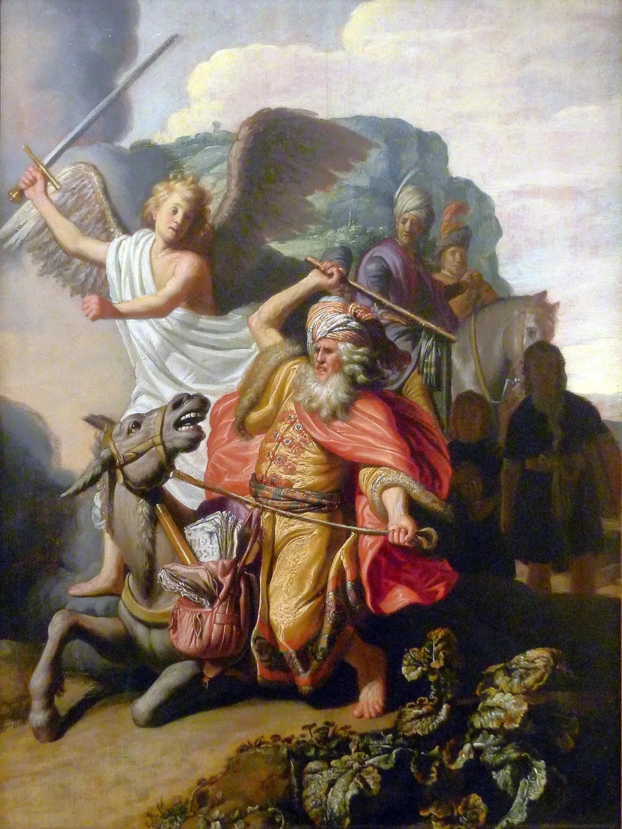 Bileams Æsel - Rembrandt