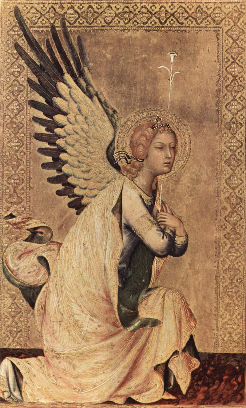Anmodning om Bebudelsen - Simone Martini