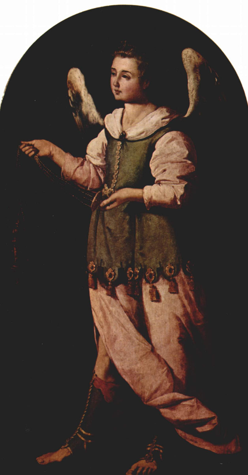 Angiv bærer en røgelseholder - Francisco de Zurbarán