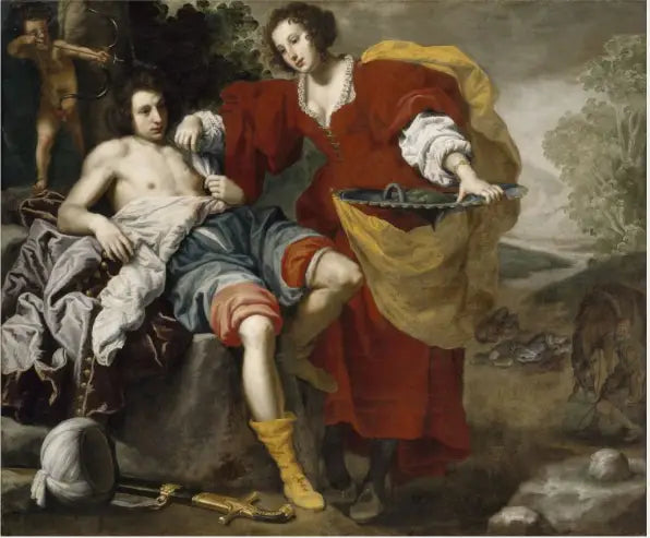 Angélique og Médoro - Lorenzo Lippi