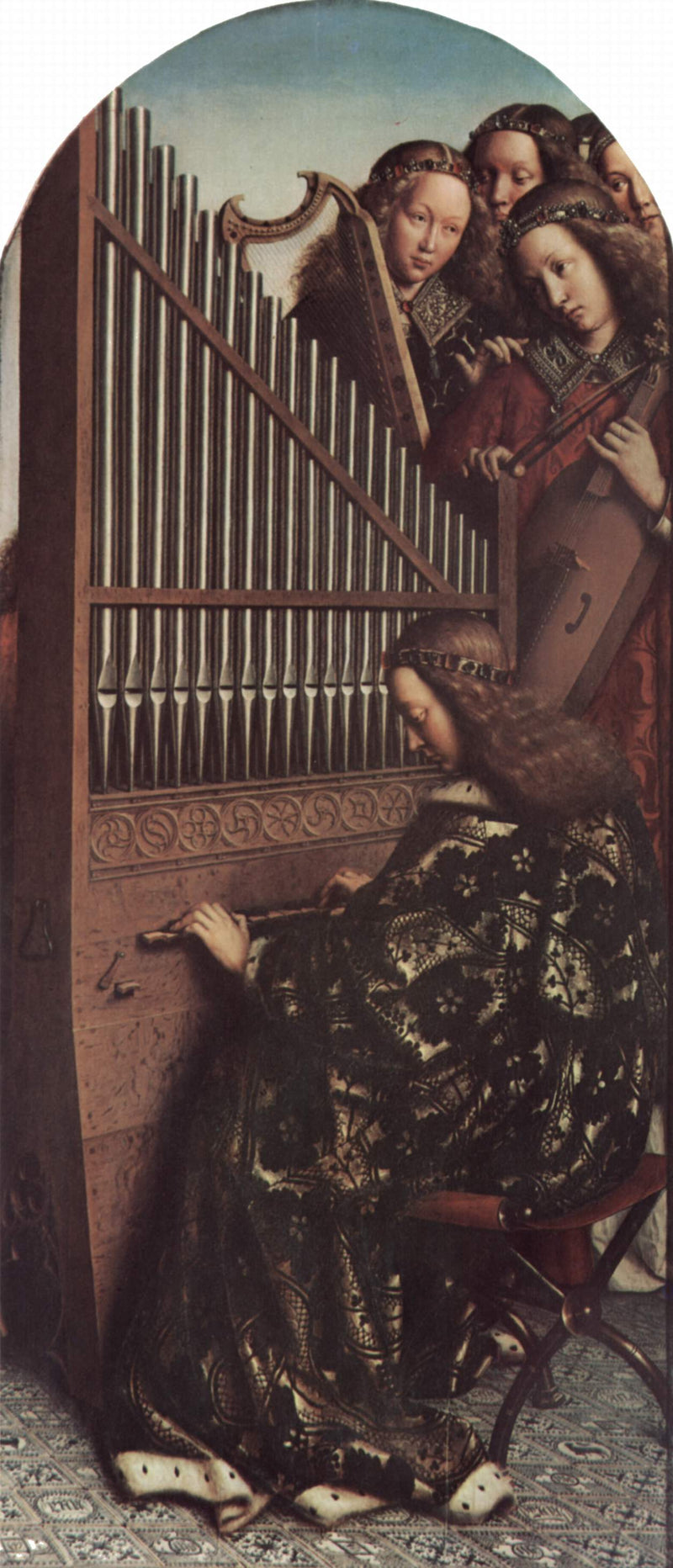 Anges musikere - Hubert van Eyck