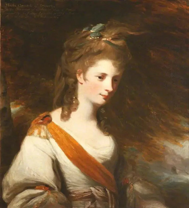 Anna Maria Lewis, greveinde af Dysart (1745-1804) i rollen som Miranda (efter Reynolds) - John Constable