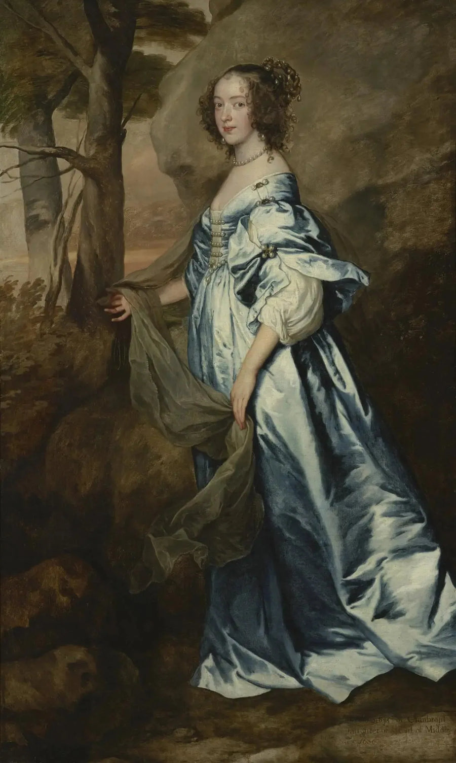 Anne, grevinde af Clanbrassil - Antoine van Dyck