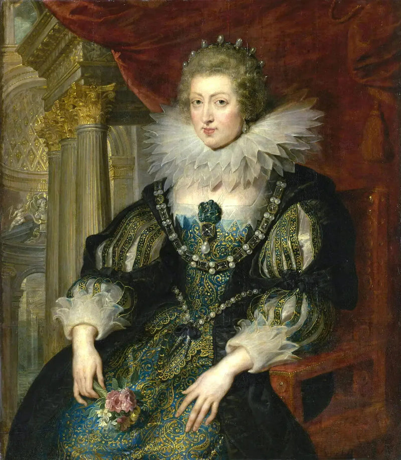 Anne d'Autriche, dronning af Frankrig - Peter Paul Rubens