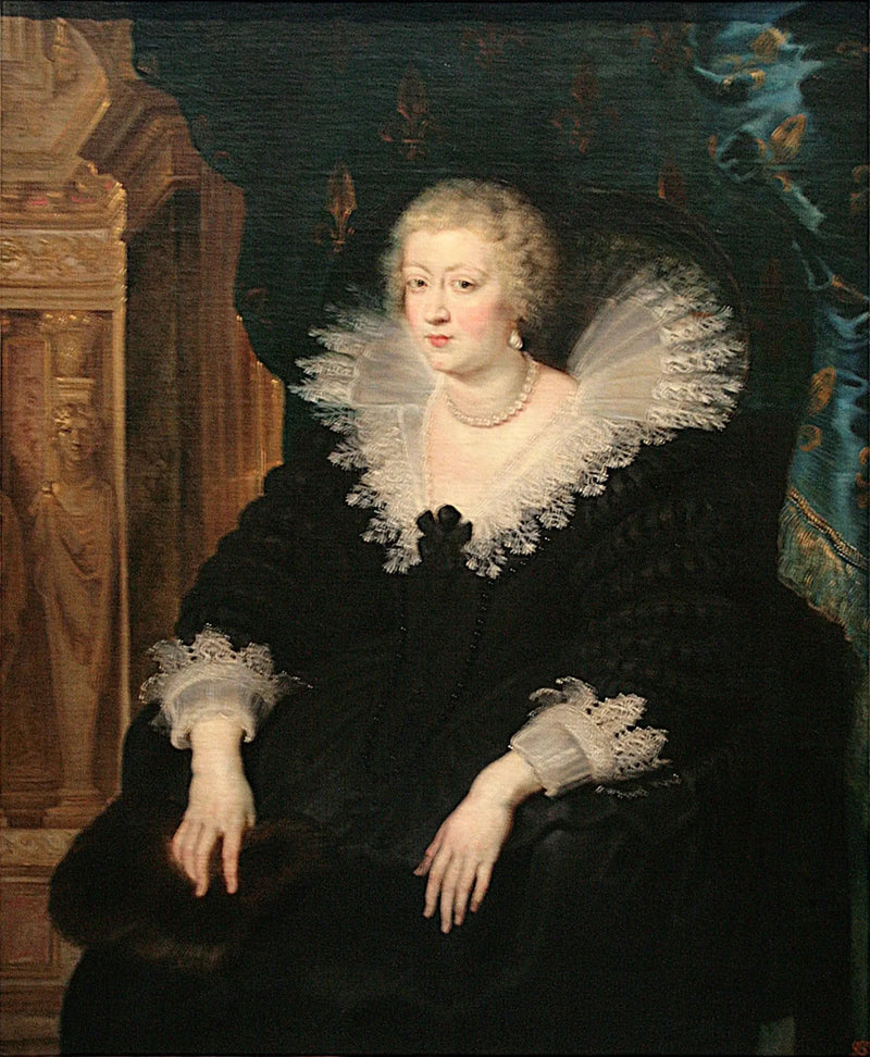 Anne d'Autriche, dronning af Frankrig - Peter Paul Rubens