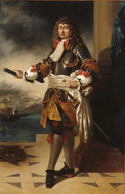 Anne Hilarion de Costentin, greve af Tourville (1642-1701) - Eugène Delacroix