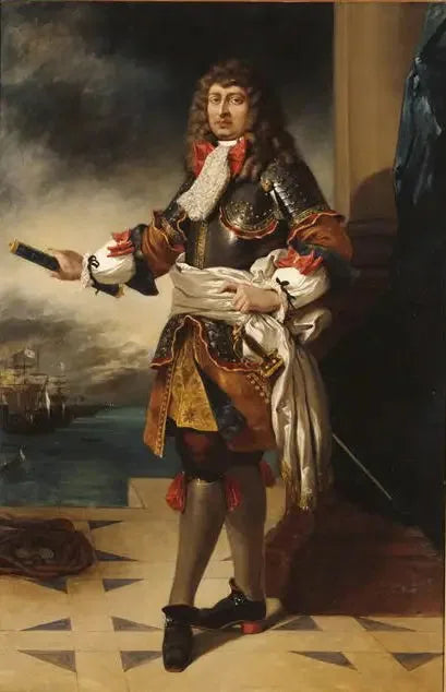 Anne Hilarion de Costentin, greve af Tourville (1642-1701) - Eugène Delacroix