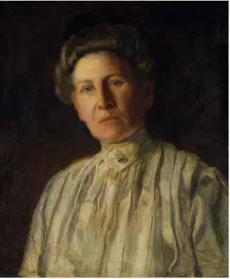 Annie C. Lochrey Husson (Fru Louis Husson) - Thomas Eakins