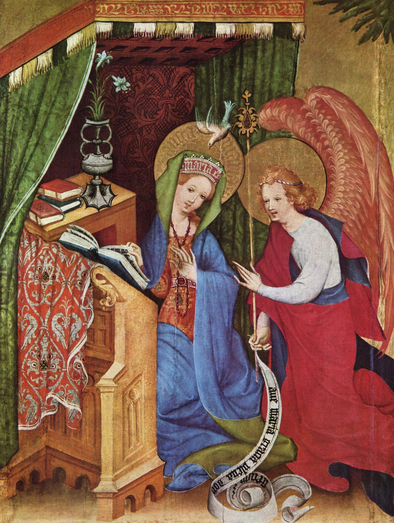 Annoncering til Maria - Conrad von Soest