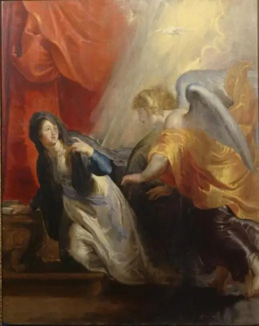 Dødsannoncering af Jomfru Maria - Peter Paul Rubens