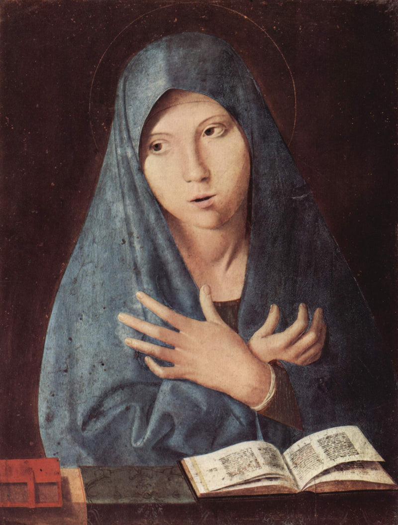 Jomfru Marias Bebudelse - Antonello de Messina
