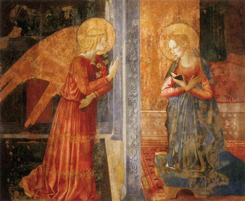 Annoncering af San Domenico - Benozzo Gozzoli